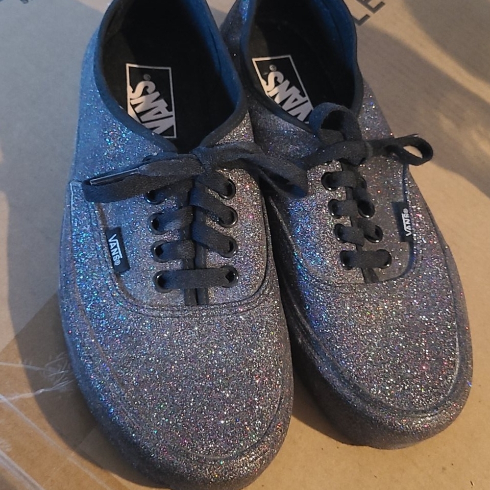 Vans Sparkle Glitter Sneakers